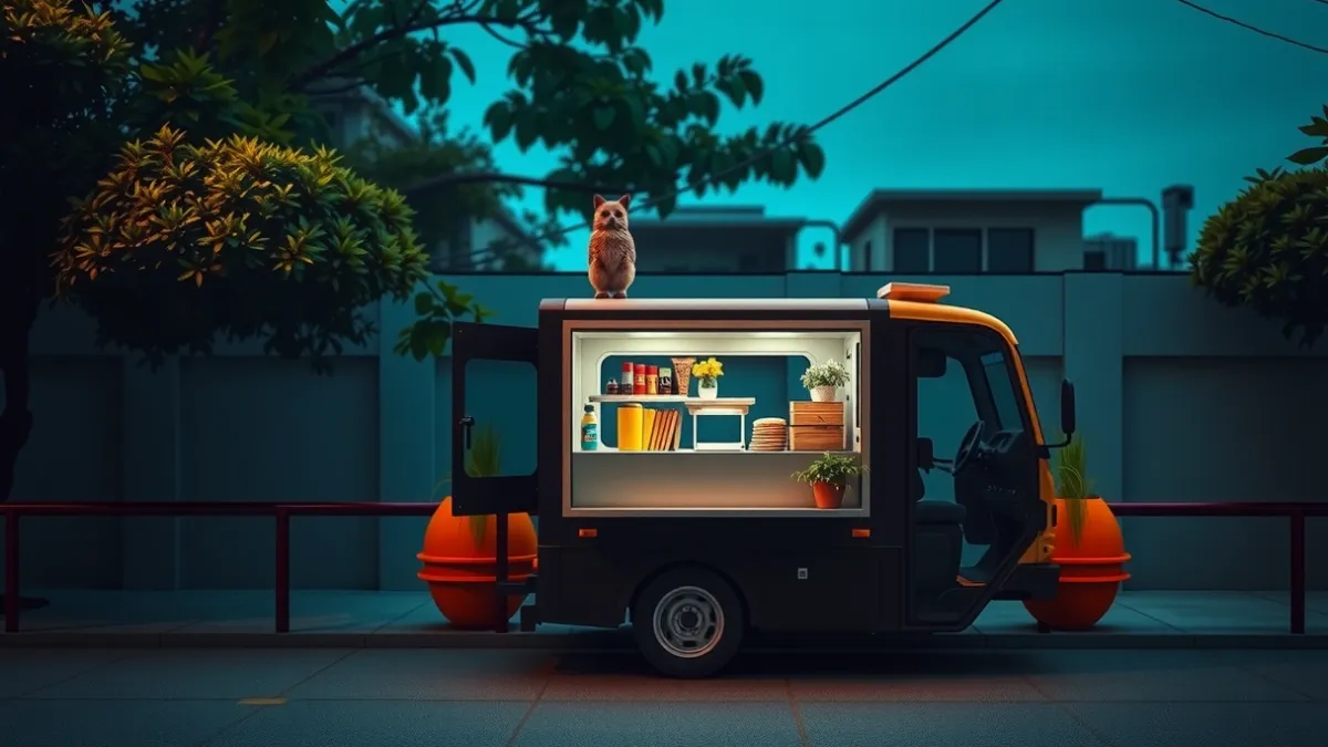 Maquininha para food truck e delivery: chip 4G e bateria