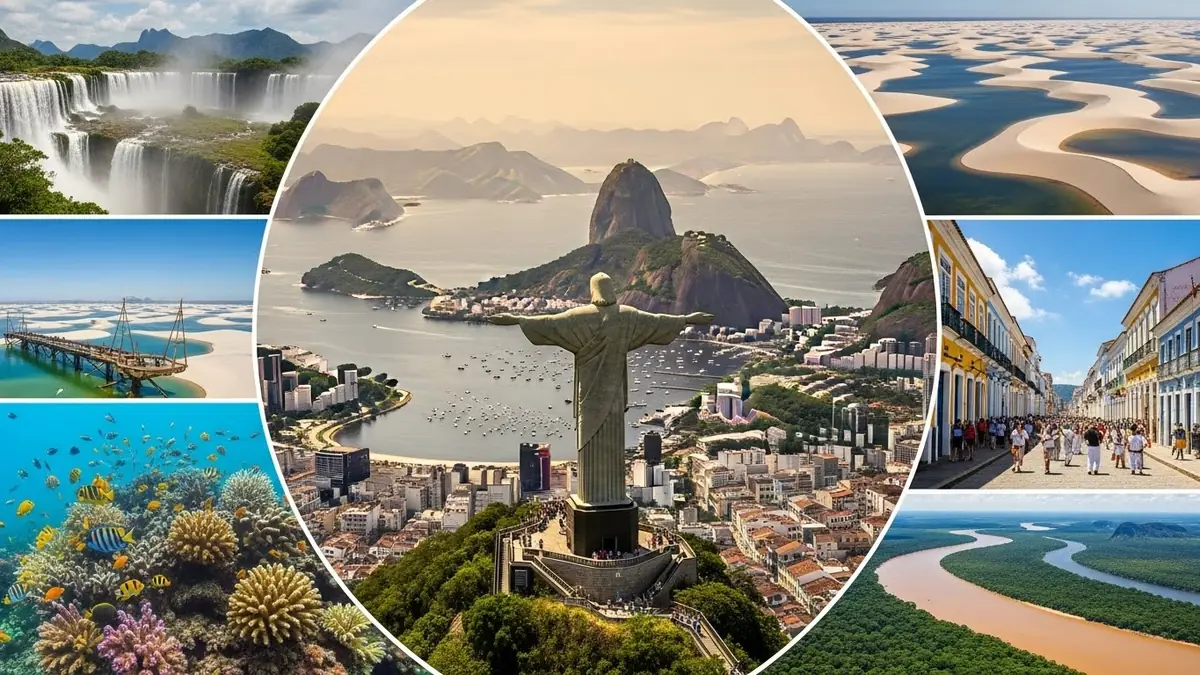 Quais os destinos mais procurados para viajar no Brasil