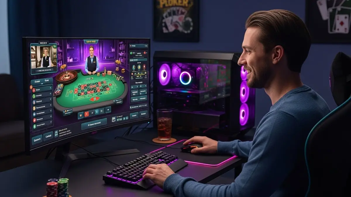 Qual a melhor experiência em cassino online ao vivo