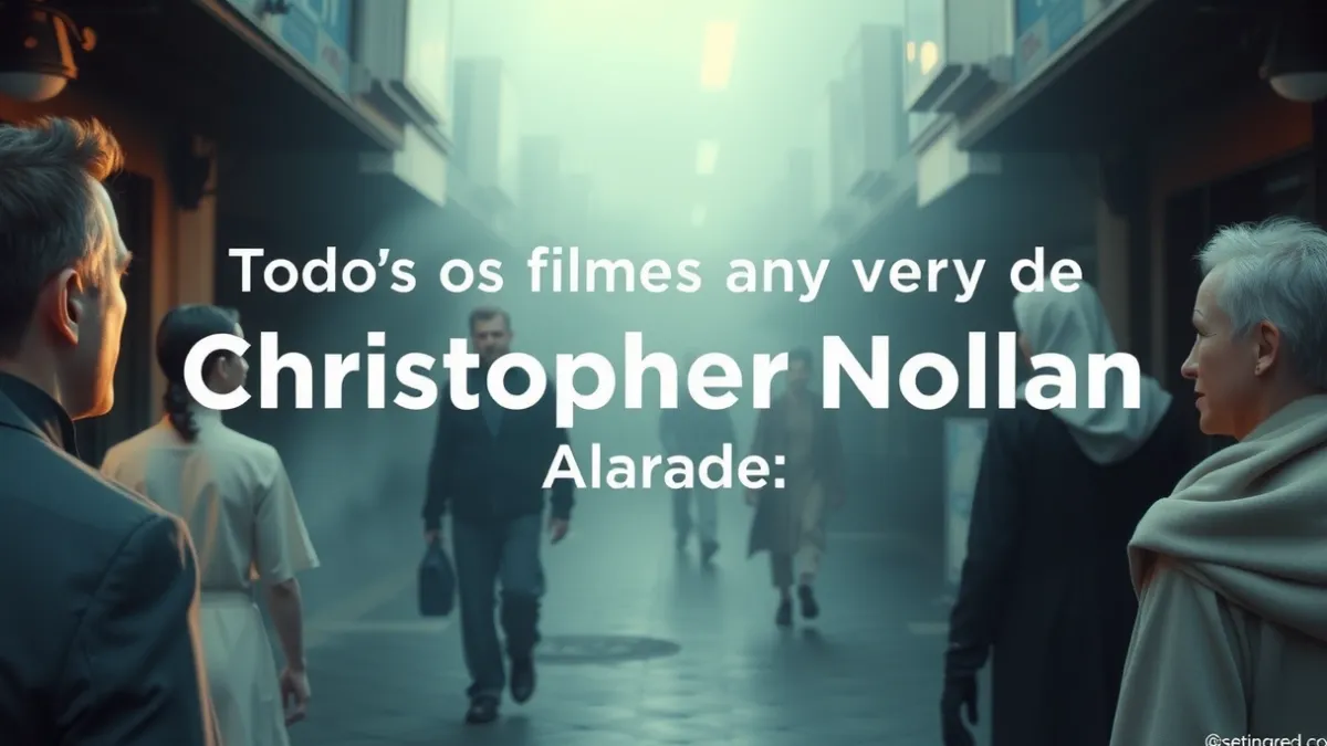 Todos os filmes de Christopher Nolan do pior para o melhor