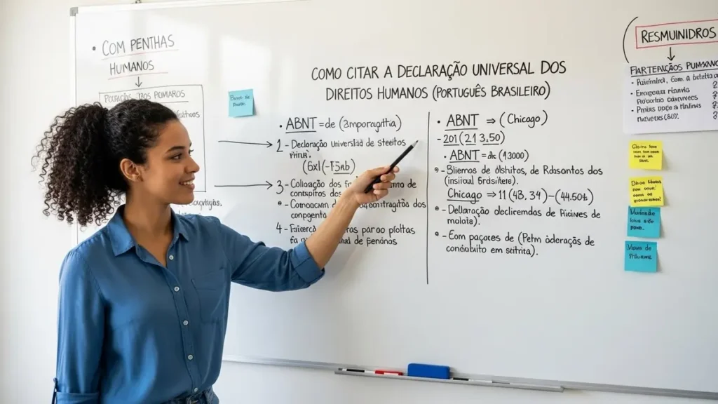 Como citar a Declaração Universal dos Direitos Humanos