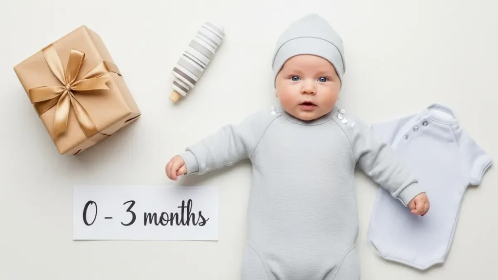 O que comprar para o bebê de 0 a 3 meses