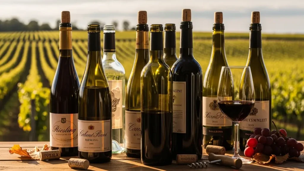 Medida de garrafa de vinho