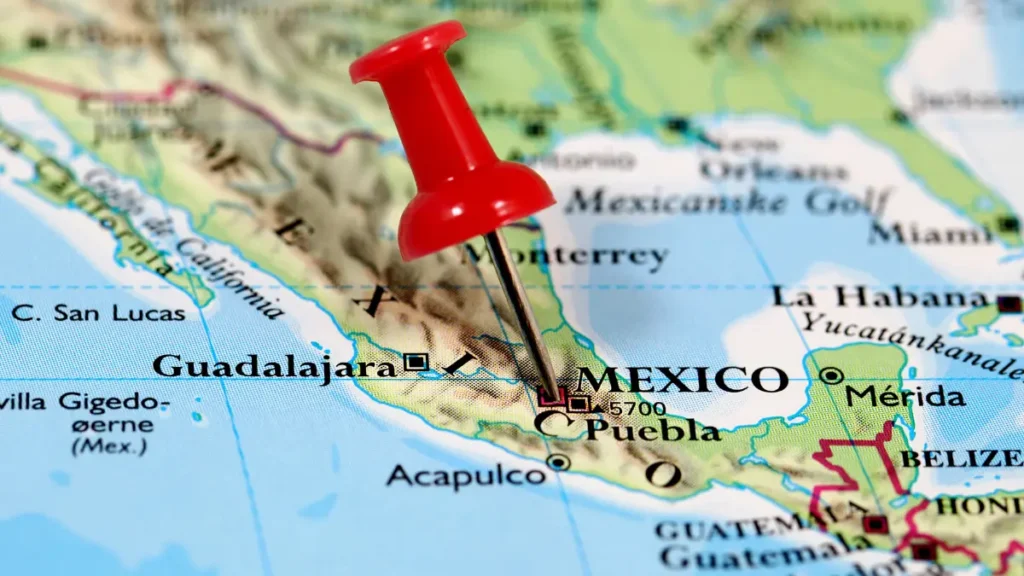 Principais cidades do México