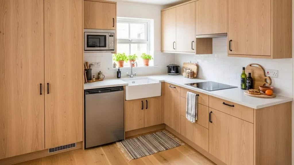 Onde guardar eletrodomésticos na cozinha pequena