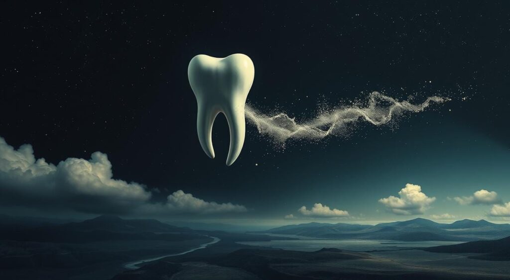 sonhar que o dente caiu