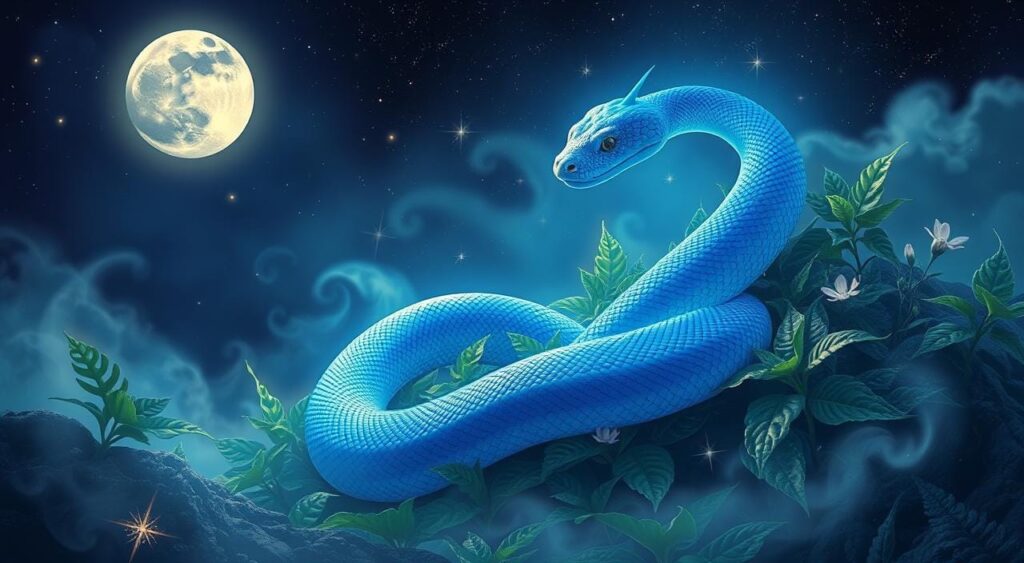 O significado de sonhar com cobra azul o que significa sonhar com cobra azul