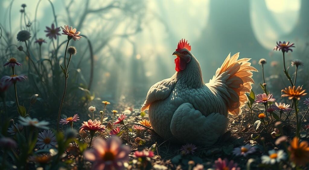 sonhar com galinha morta