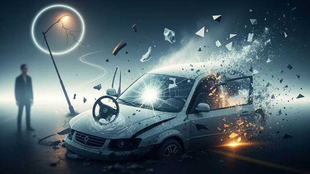 Sonhando com um Acidente de Carro