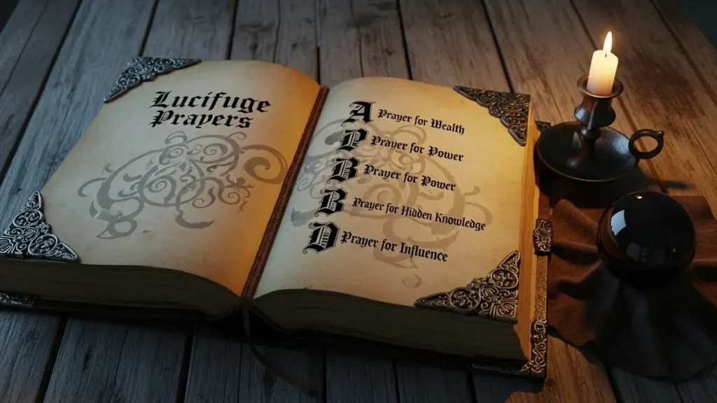 4 Orações Lucifuge Para Riqueza, Poder E Conhecimento Oculto