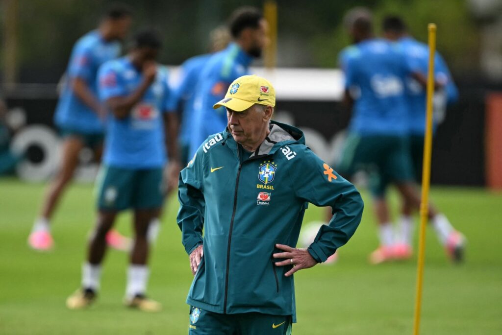 Ancelotti testa elenco inteiro em amistoso Brasil x Panamá