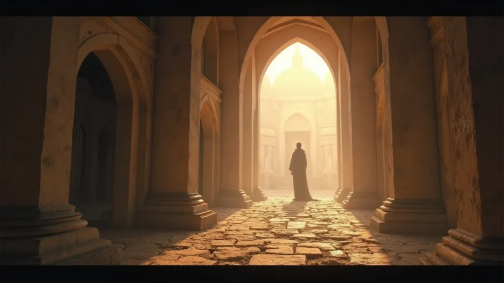 Como os cenários de filmes medievais são construídos hoje