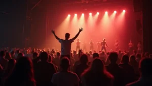 Como os filmes de shows ao vivo são gravados e produzidos