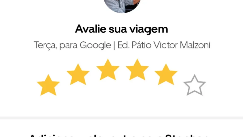 Uber libera 6ª estrela no Brasil para entrar no clima do hexa